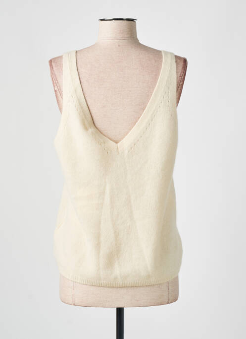 Tricou bej MAJESTIC FILATURES femeie