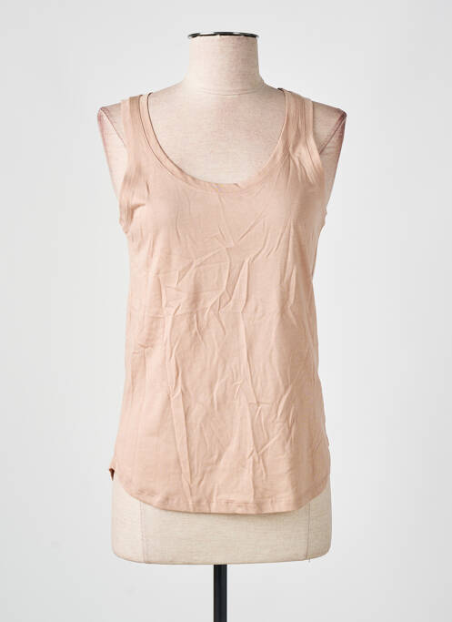 Top bej MAJESTIC FILATURES femeie