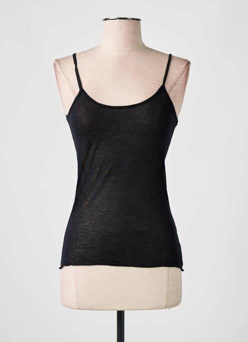 Top negru MAJESTIC FILATURES femeie