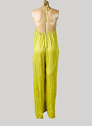 Salopetă-pantalon croială fluidă bretele subțiri verde FRNCH femeie