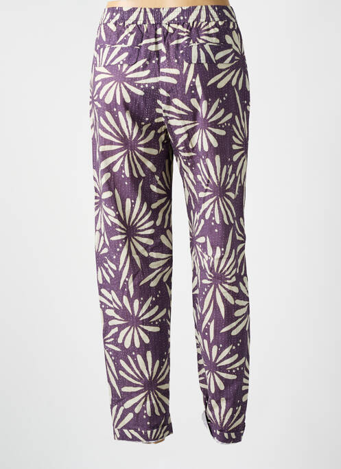 Pantalon drept violet DIEGA femeie