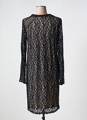 Rochie midi mâneci lungi mâneci lungi negru GARELLA femeie