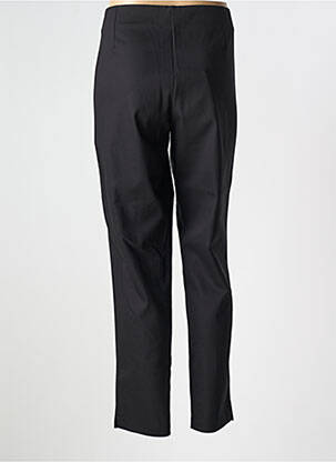 Pantalon slim țesătură poplin mărime normală negru BLEU BLANC ROUGE femeie