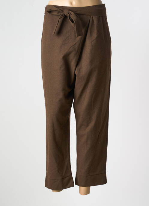 Pantalon 7/8 maro LUUKAA femeie