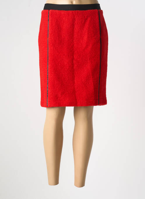 Fustă midi roșu GARELLA femeie