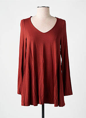 Tunică mâneci lungi portocaliu AN II VITO femeie