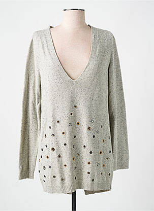 Pulover gri BLEU BLANC ROUGE femeie