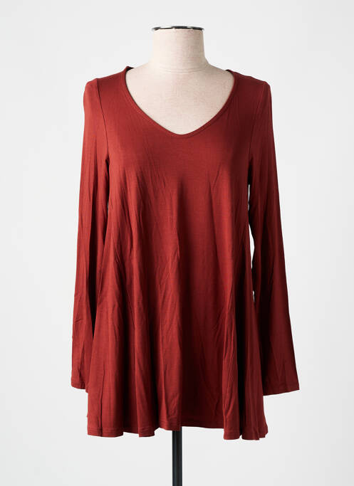 Tunică mâneci lungi portocaliu AN II VITO femeie