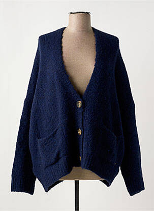 Vestă cu mâneci lungi albastru ALEMBIKA femeie