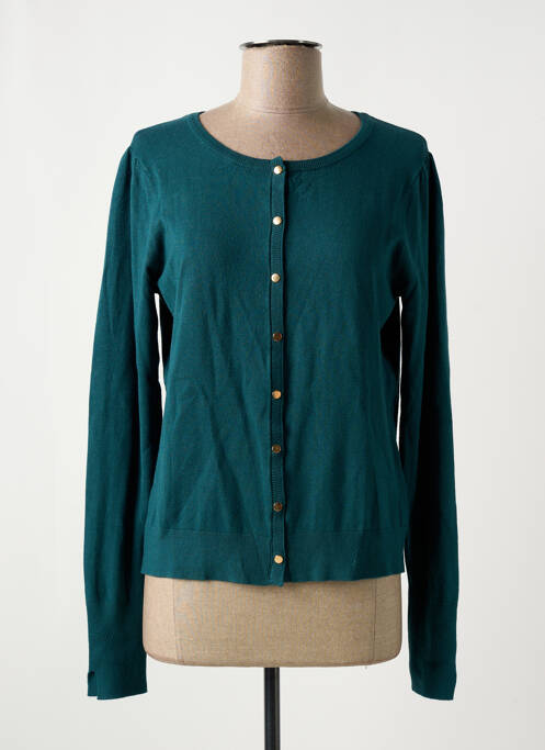 Vestă cu mâneci lungi verde YEST femeie