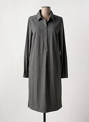 Rochie midi mâneci lungi mâneci lungi gri YEST femeie