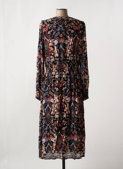 Rochie lungă negru MALVIN femeie