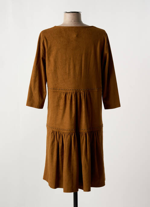 Rochie scurtă maro INDIES femeie