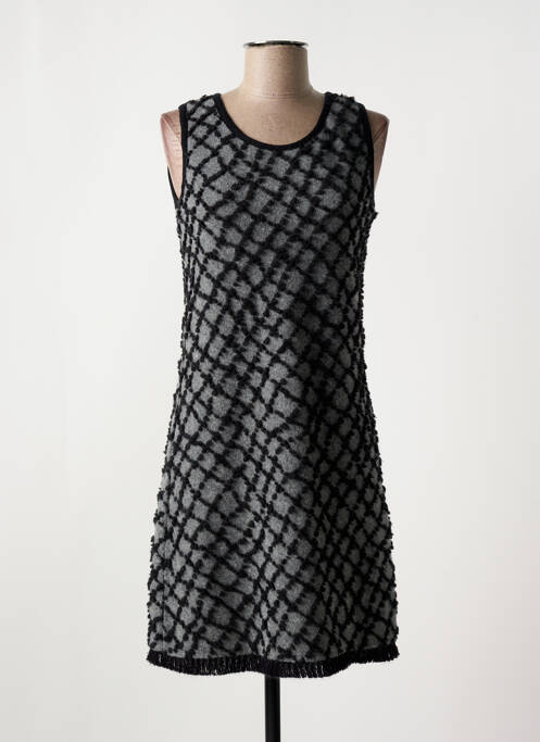 Rochie midi gri CRISTINA GAVIOLI femeie