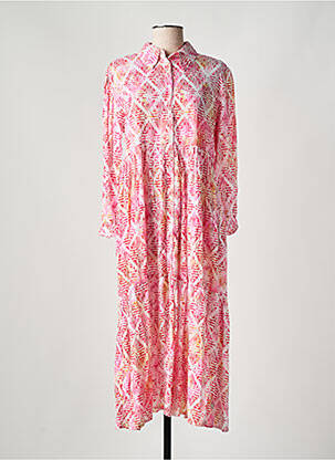 Rochie lungă roz GENESIS femeie