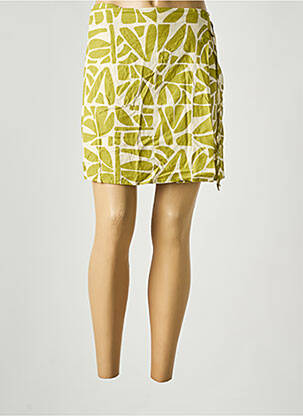 Fustă scurtă verde ONLY femeie