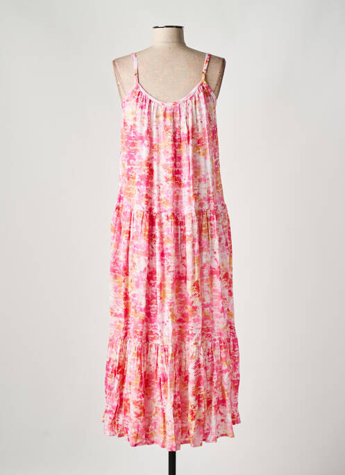 Rochie lungă roz GENESIS femeie