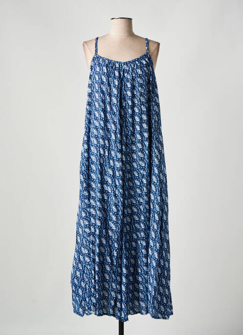 Rochie lungă albastru GENESIS femeie