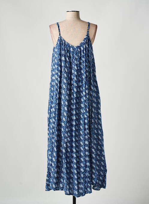 Rochie lungă albastru GENESIS femeie