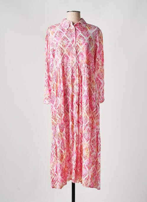 Rochie lungă roz GENESIS femeie