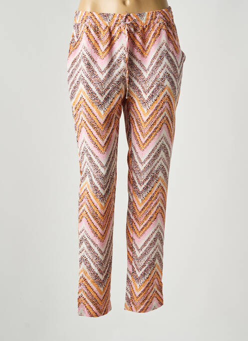 Pantalon slim portocaliu ONLY femeie