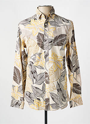 Cămașă cu mâneci lungi bej SELECTED bărbat