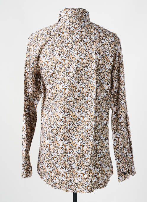 Cămașă cu mâneci lungi maro SELECTED bărbat