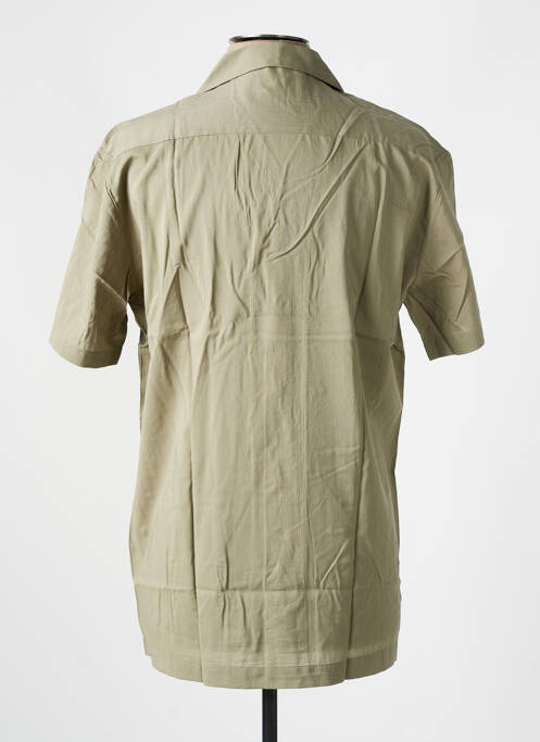 Cămașă cu mâneci scurte verde SELECTED bărbat