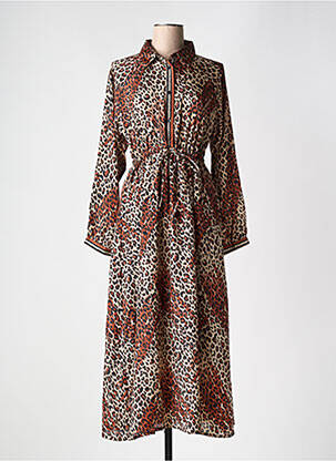 Rochie lungă maro AN' GE femeie