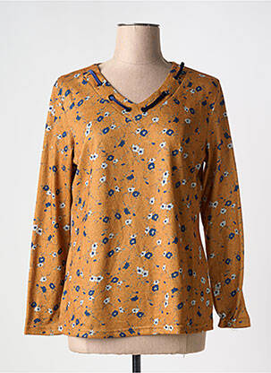 Pulover galben S.QUISE femeie