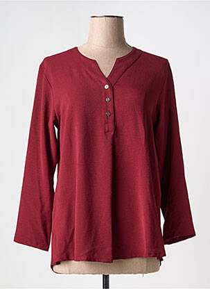 Tunică mâneci lungi roșu NIKI PARIS femeie