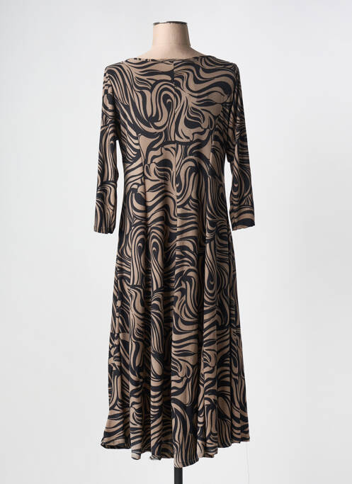 Rochie midi gri JOY'S PARIS femeie