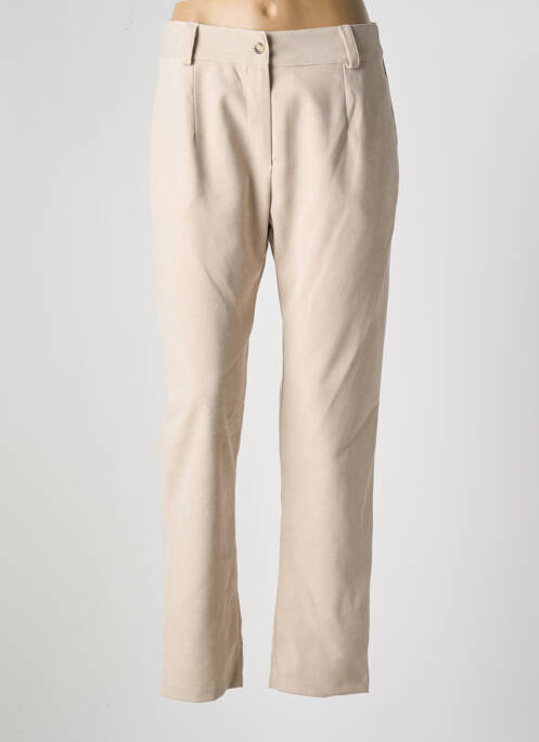 Pantalon drept bej HALOGENE femeie