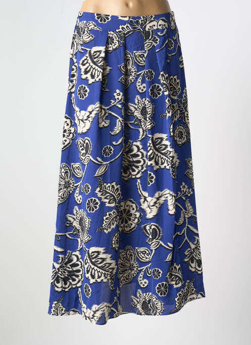 Fustă lungă albastru IN APRIL 1986 femeie