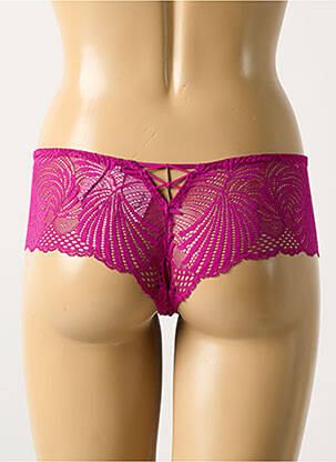 Shorty efect material satinat violet AUBADE femeie