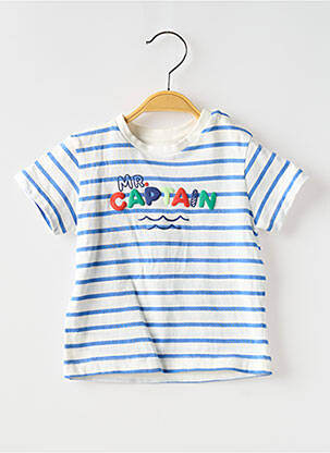 Tricou închidere presată mâneci scurte albastru MAYORAL băiat