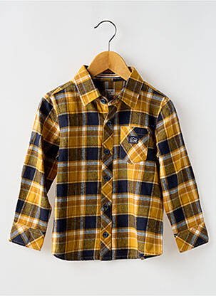 Cămașă cu mâneci lungi galben ELLE EST OU LA MER băiat