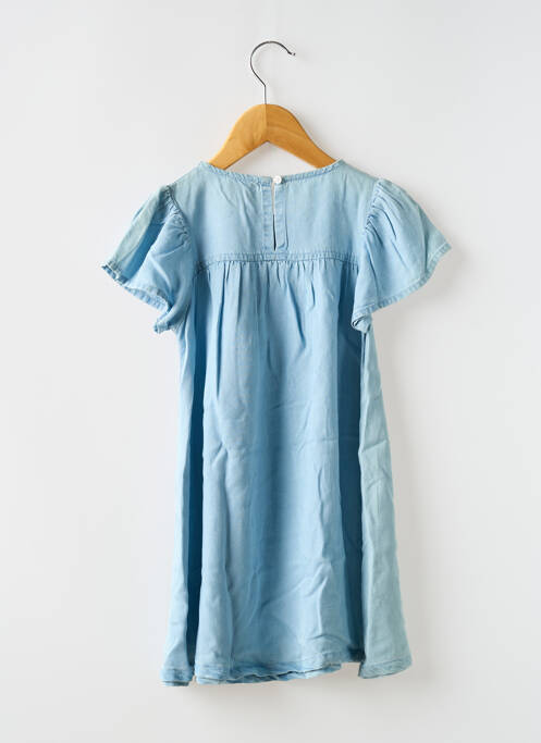 Rochie midi albastru ELLE EST OU LA MER fată