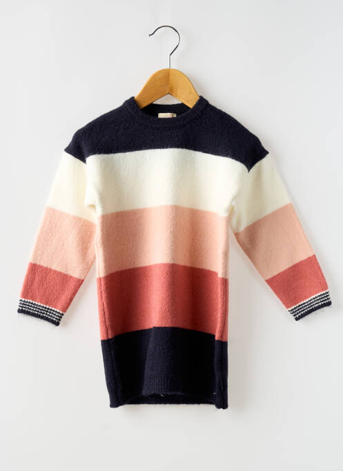 Rochie pulover roz ELLE EST OU LA MER fată