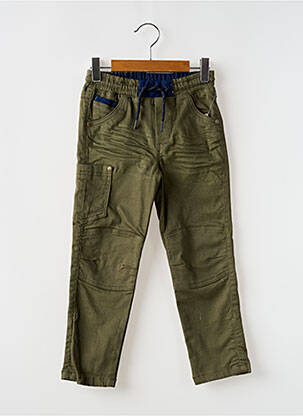 Blugi cu croială slim verde ELLE EST OU LA MER băiat