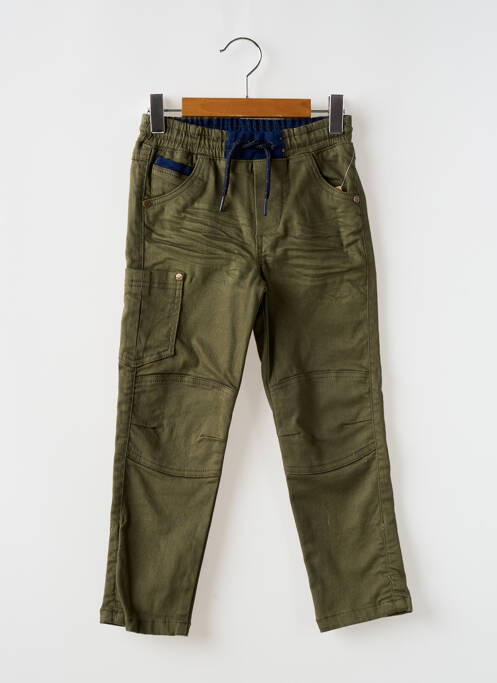 Blugi cu croială slim verde ELLE EST OU LA MER băiat