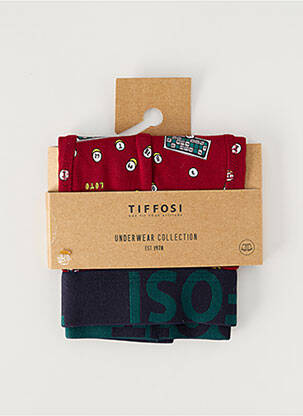 Boxer roșu TIFFOSI băiat