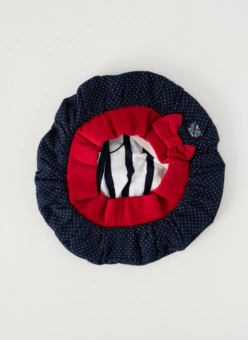 Pălărie albastru ELLE EST OU LA MER fată