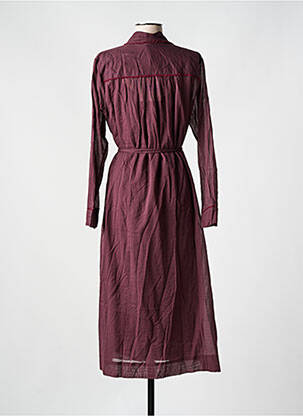 Rochie lungă mâneci lungi mâneci lungi violet OTTOD'AME femeie