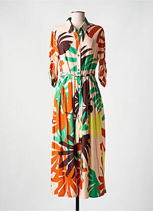 Rochie lungă bej JUSTMINE femeie