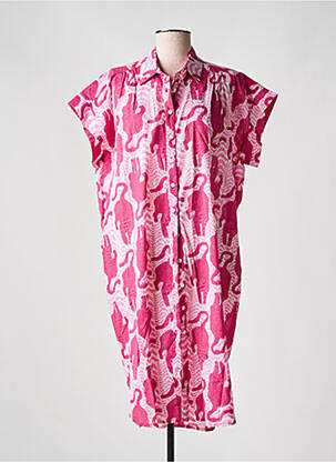 Rochie midi roz ZEN ETHIC femeie