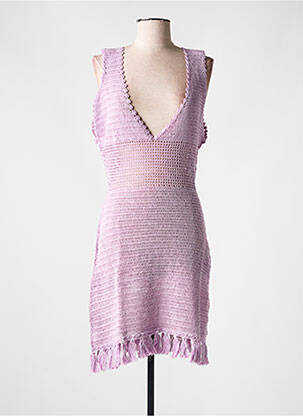 Rochie midi fără mâneci fără mâneci violet VITAMINS femeie