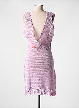 Rochie midi fără mâneci fără mâneci violet VITAMINS femeie