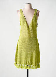 Rochie midi fără mâneci fără mâneci verde VITAMINS femeie