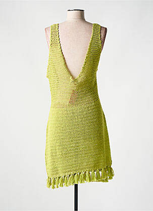Rochie midi fără mâneci fără mâneci verde VITAMINS femeie